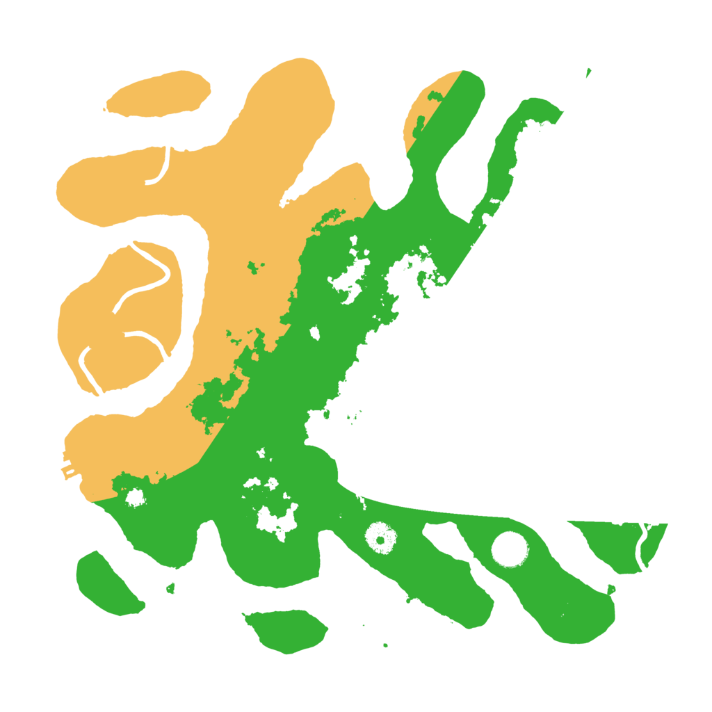 Biome Rust Map: Procedural Map, Size: 3500, Seed: 3506988