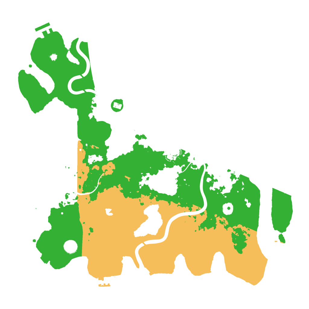 Biome Rust Map: Procedural Map, Size: 4000, Seed: 5108035