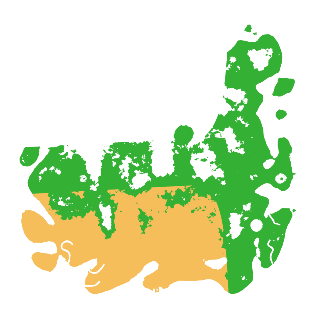 Biome Rust Map: Procedural Map, Size: 4500, Seed: 379106631