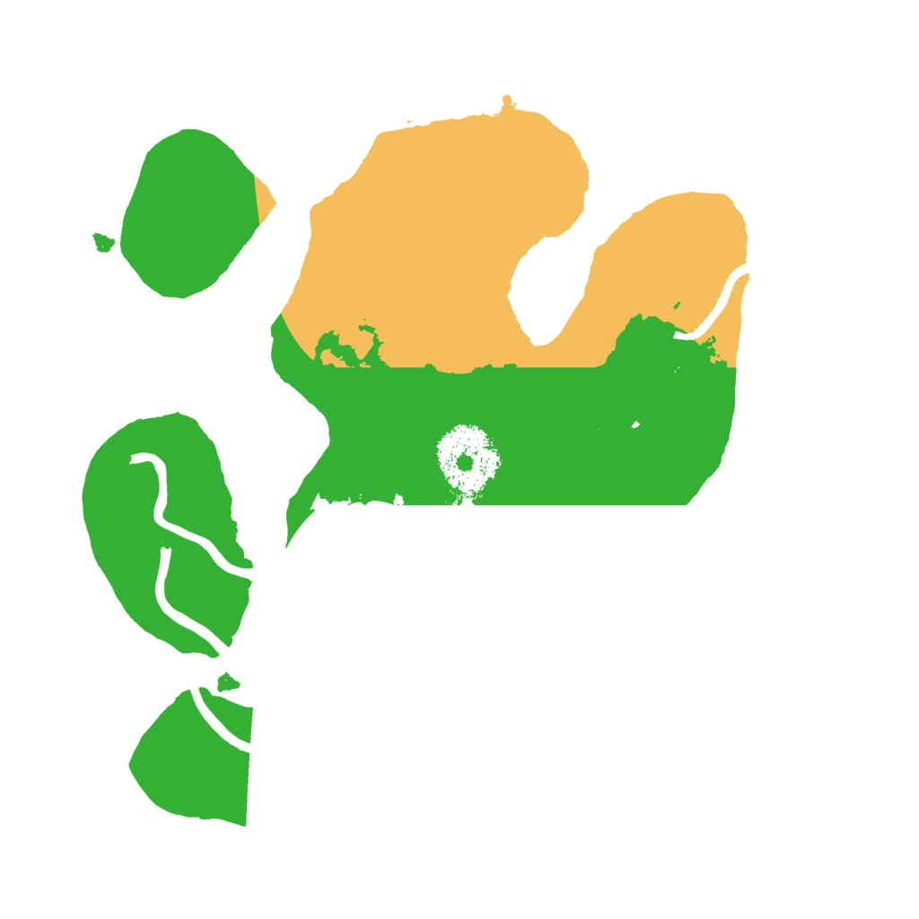 Biome Rust Map: Procedural Map, Size: 2200, Seed: 1956379067