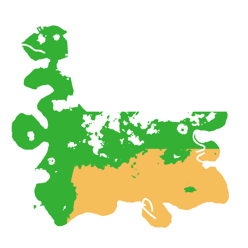 Biome Rust Map: Procedural Map, Size: 3500, Seed: 1535200