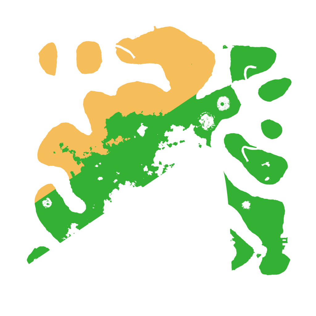 Biome Rust Map: Procedural Map, Size: 3500, Seed: 6308660