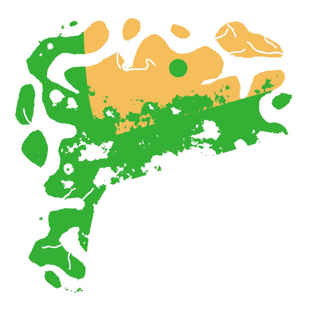 Biome Rust Map: Procedural Map, Size: 4500, Seed: 3251988