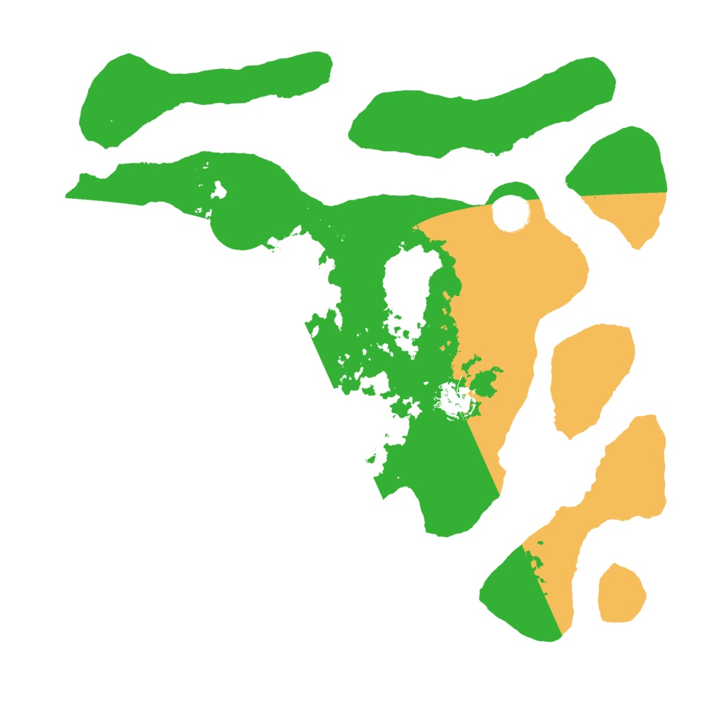 Biome Rust Map: Barren, Size: 3500, Seed: 5589602