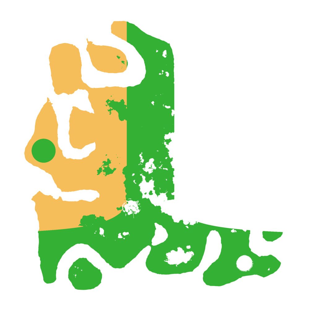 Biome Rust Map: Barren, Size: 3500, Seed: 2914890