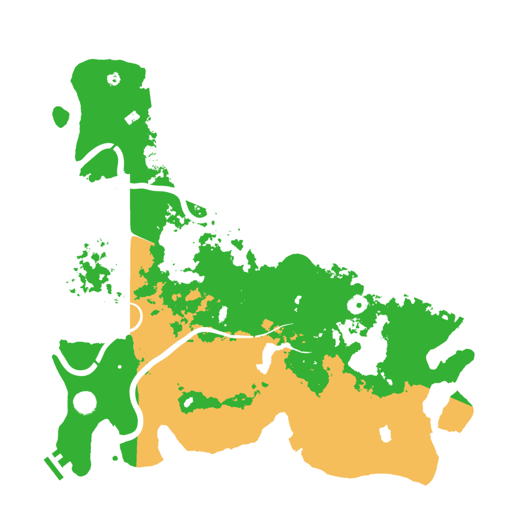 Biome Rust Map: Procedural Map, Size: 4000, Seed: 2258956
