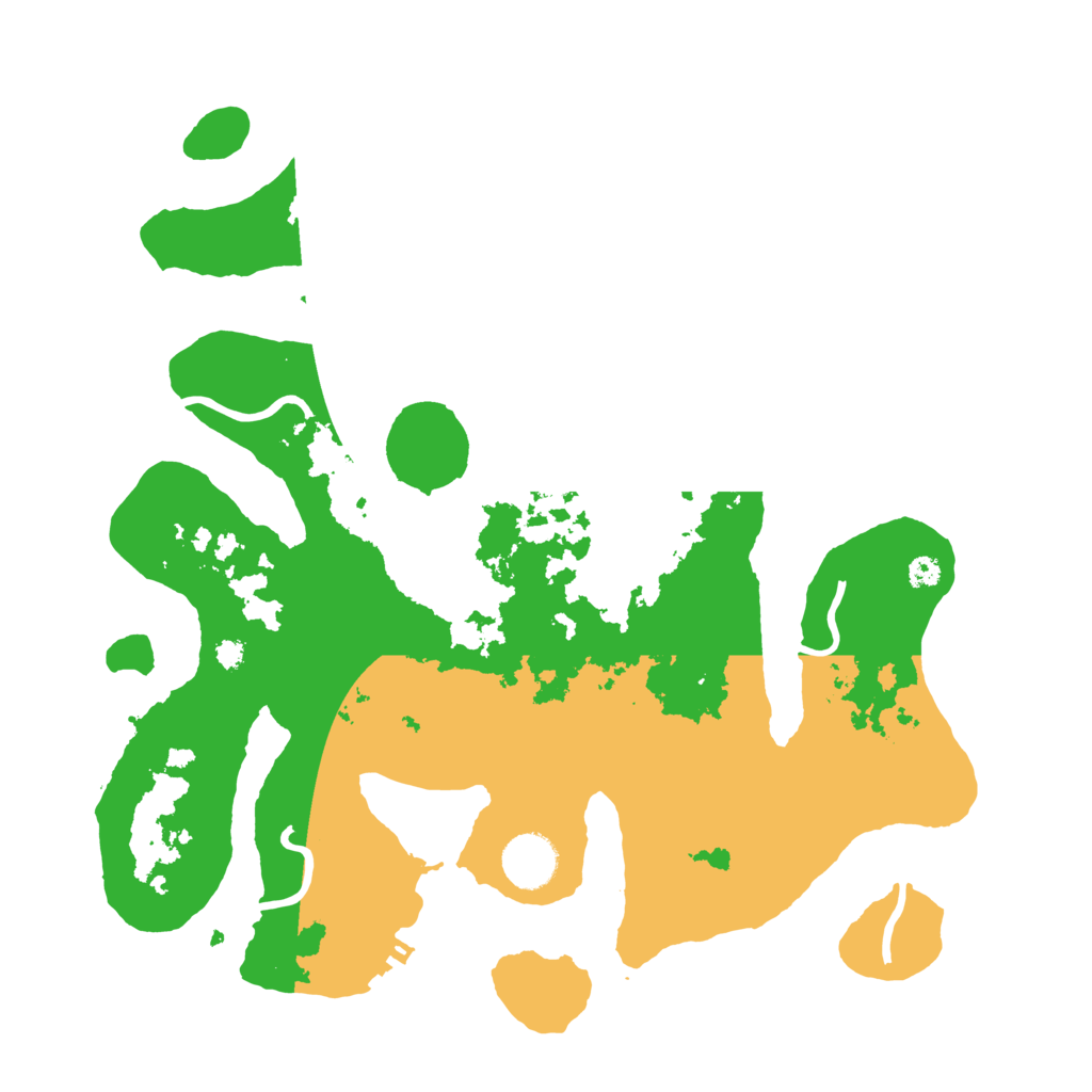 Biome Rust Map: Procedural Map, Size: 3500, Seed: 1515274