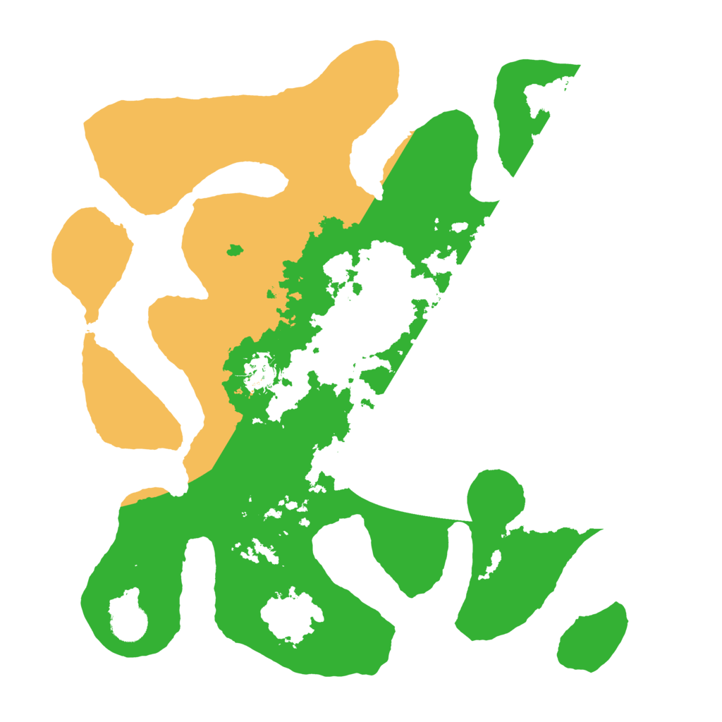 Biome Rust Map: Barren, Size: 3500, Seed: 3834829