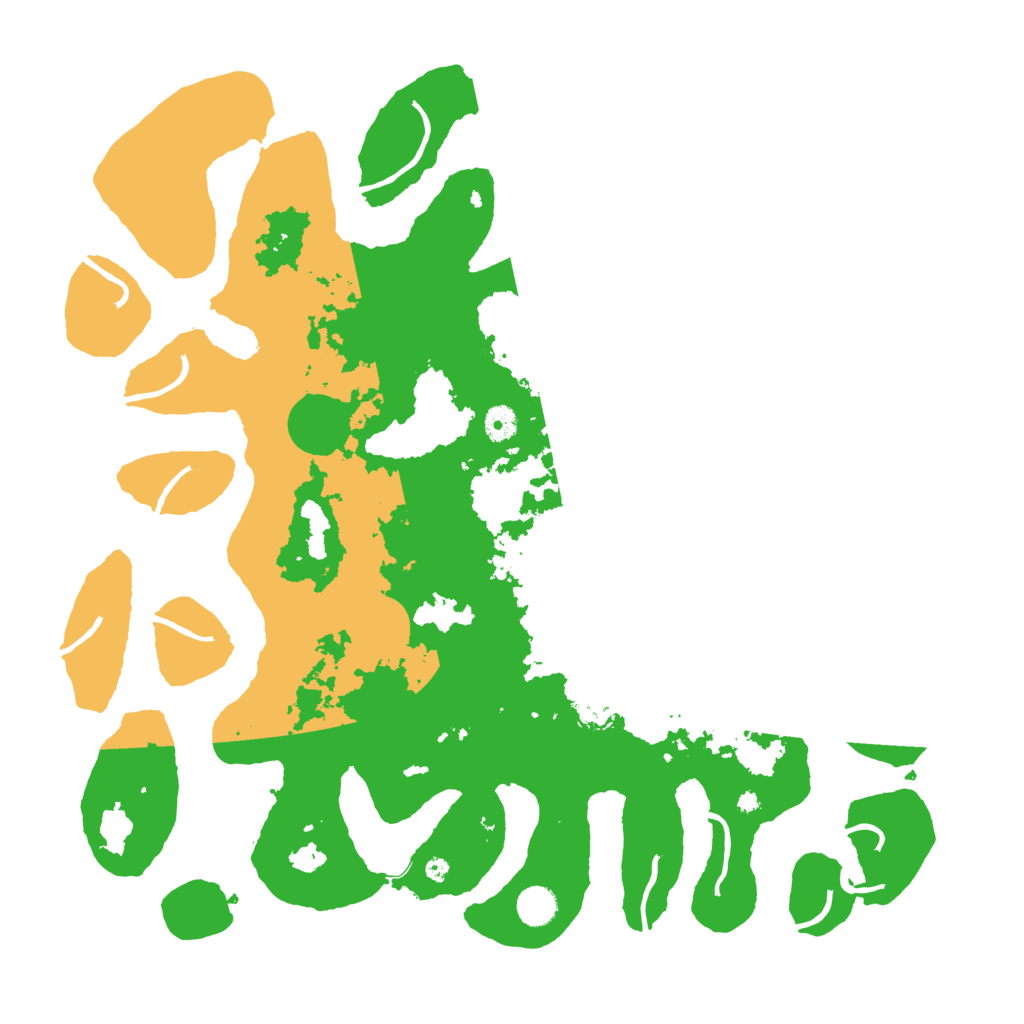 Biome Rust Map: Procedural Map, Size: 4500, Seed: 4315135
