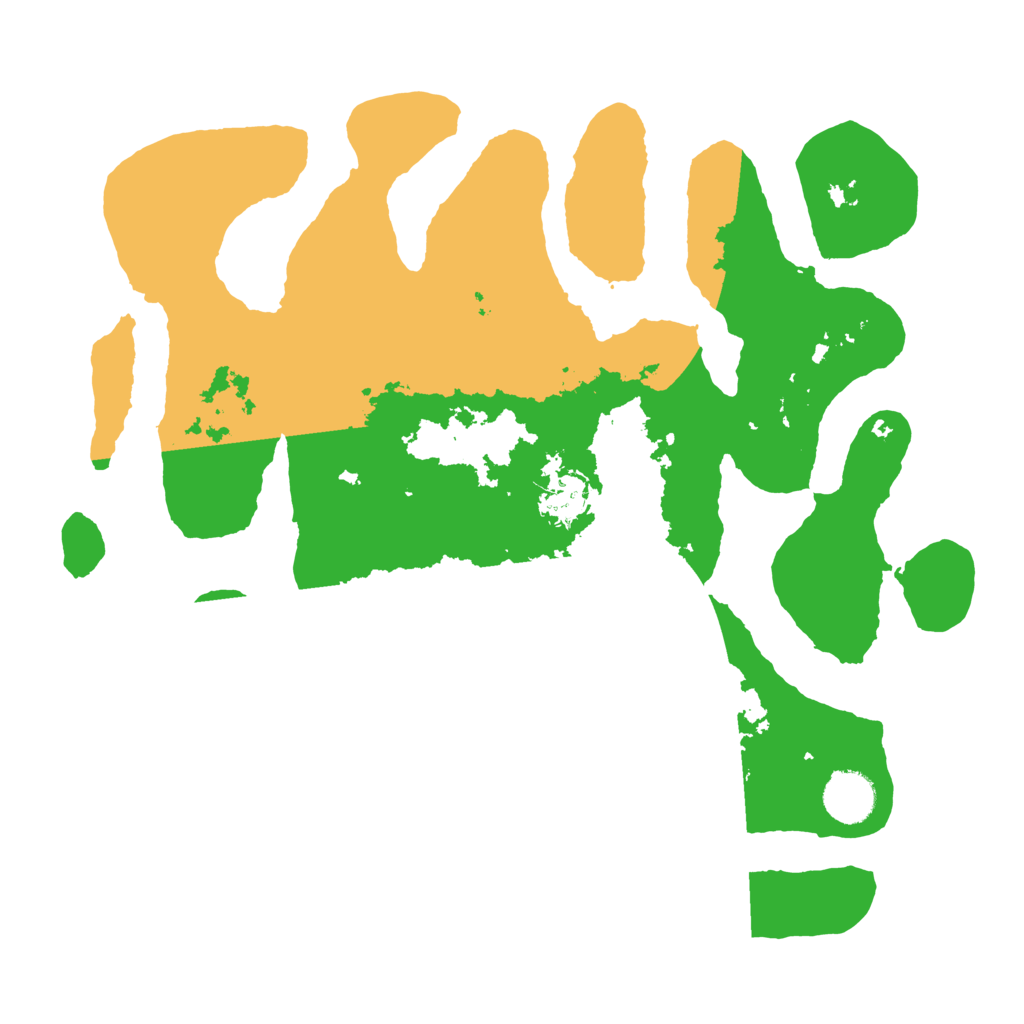 Biome Rust Map: Barren, Size: 3500, Seed: 2265683