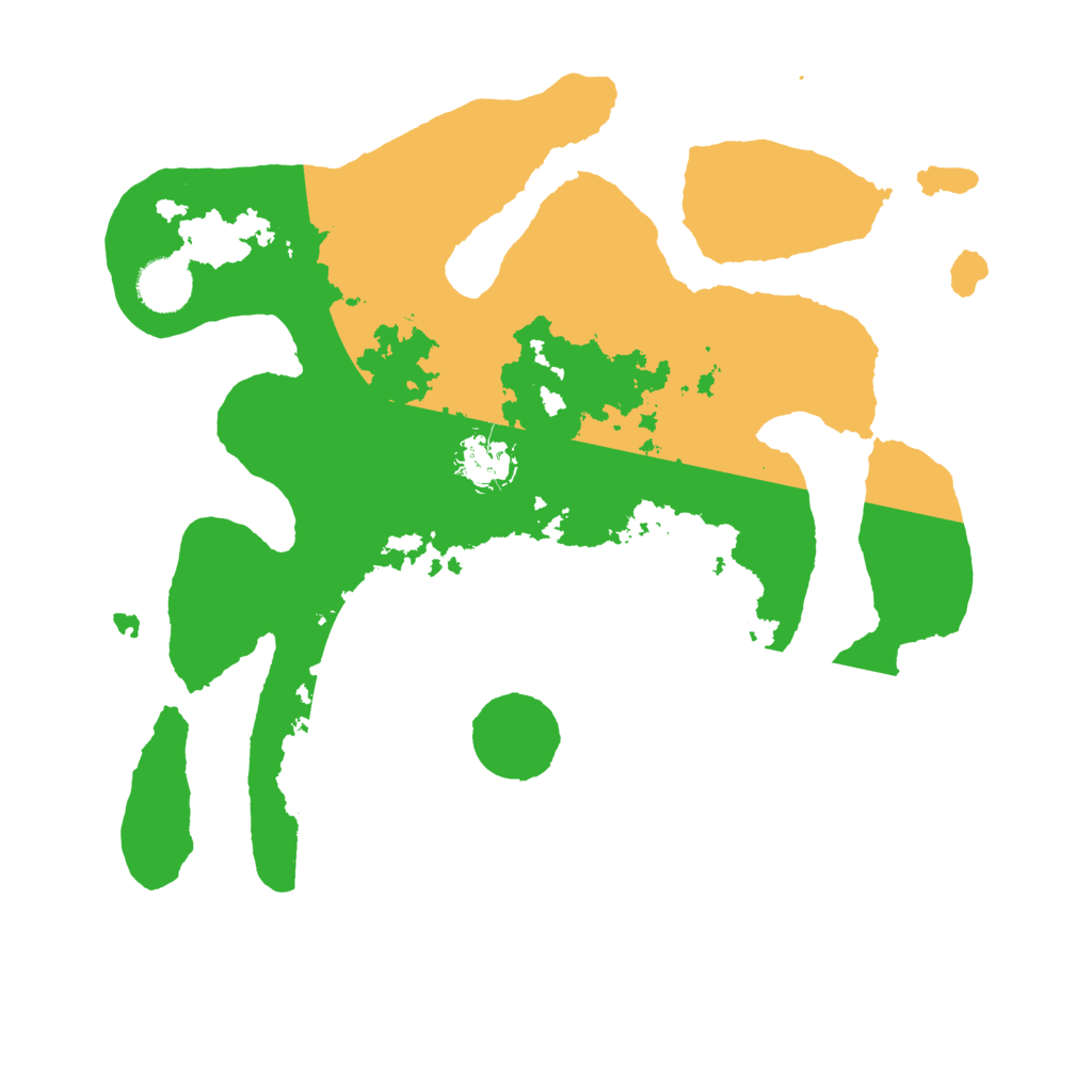 Biome Rust Map: Barren, Size: 3500, Seed: 3276790