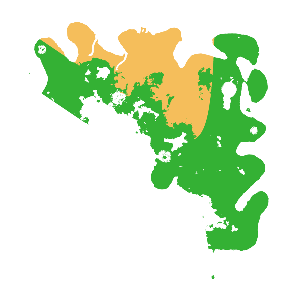 Biome Rust Map: Procedural Map, Size: 3500, Seed: 853562