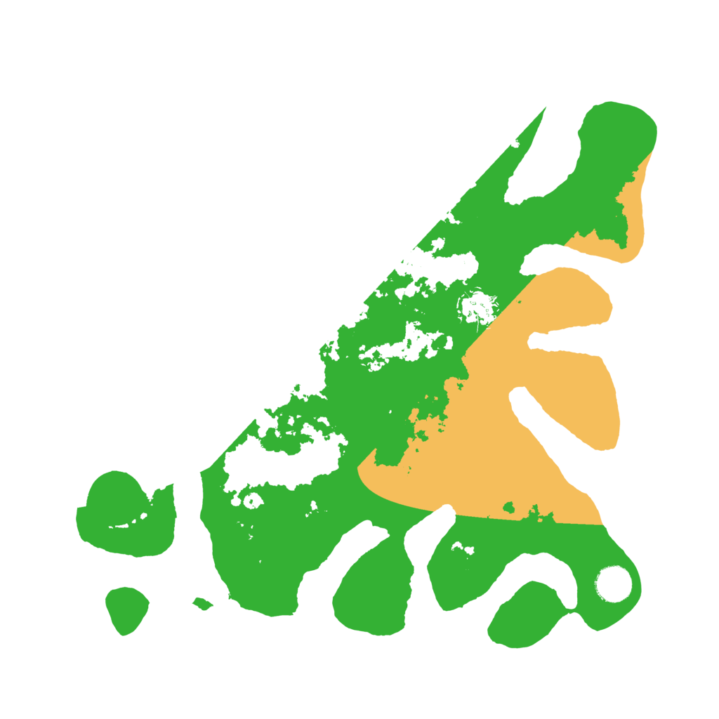 Biome Rust Map: Barren, Size: 3500, Seed: 4565343