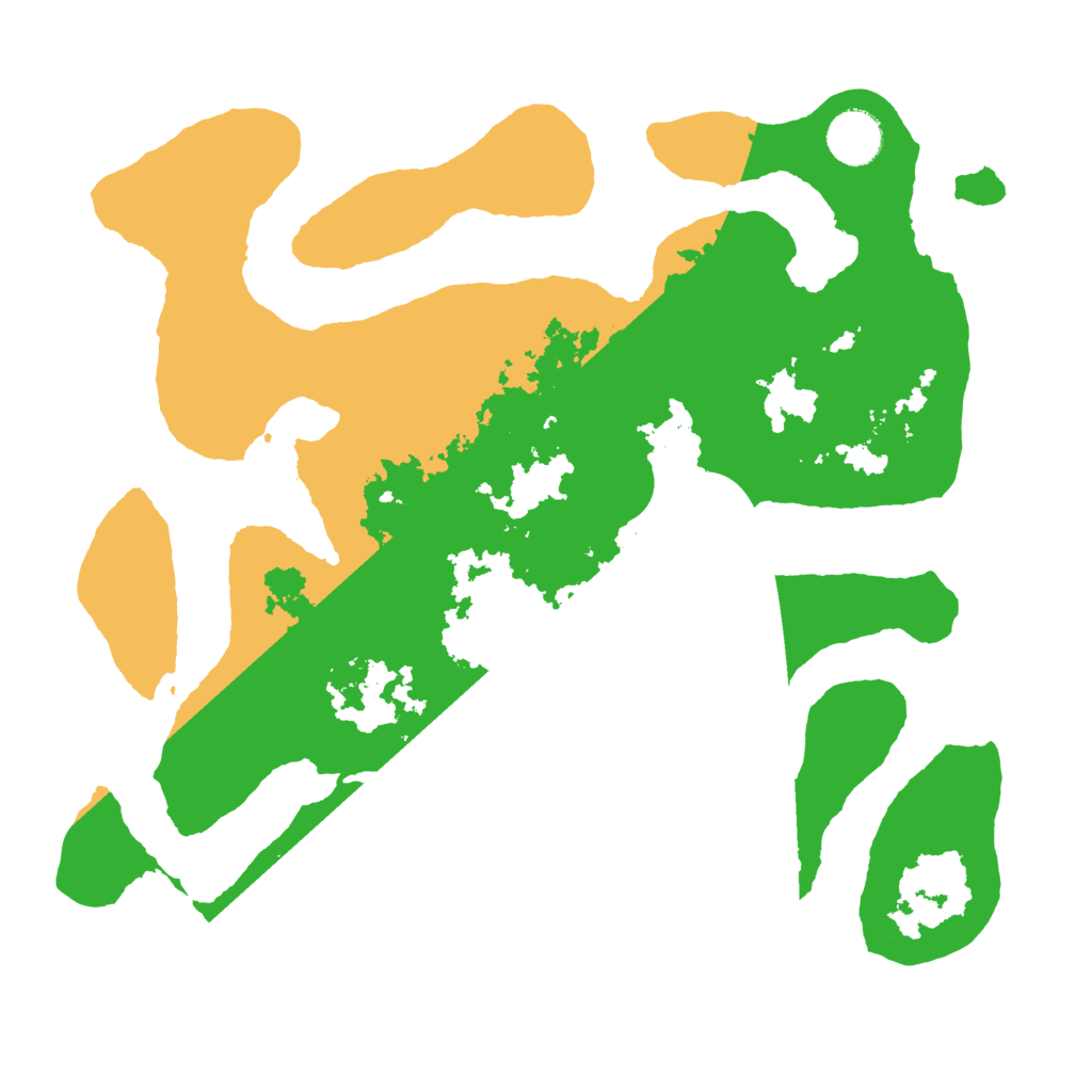 Biome Rust Map: Barren, Size: 3500, Seed: 5659959