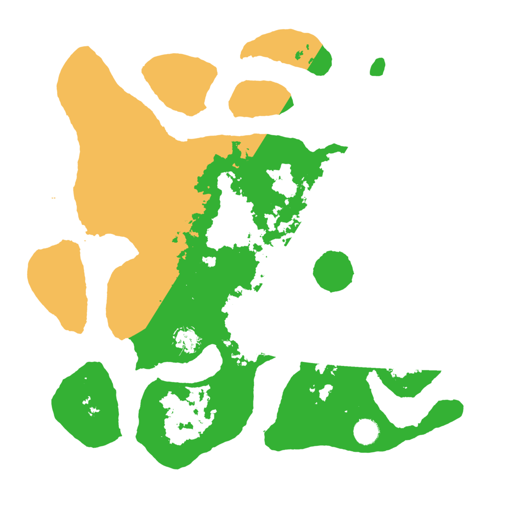 Biome Rust Map: Barren, Size: 3500, Seed: 2468601