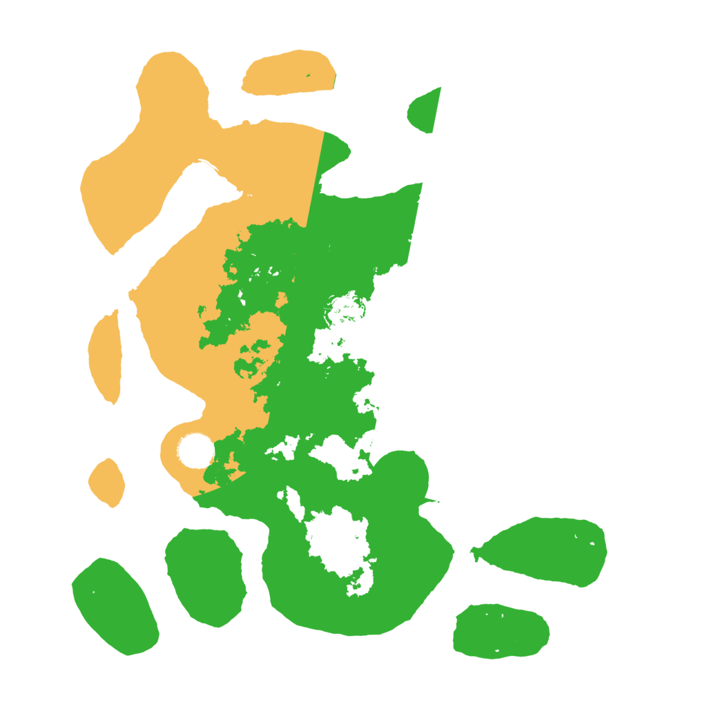 Biome Rust Map: Barren, Size: 3500, Seed: 5892505