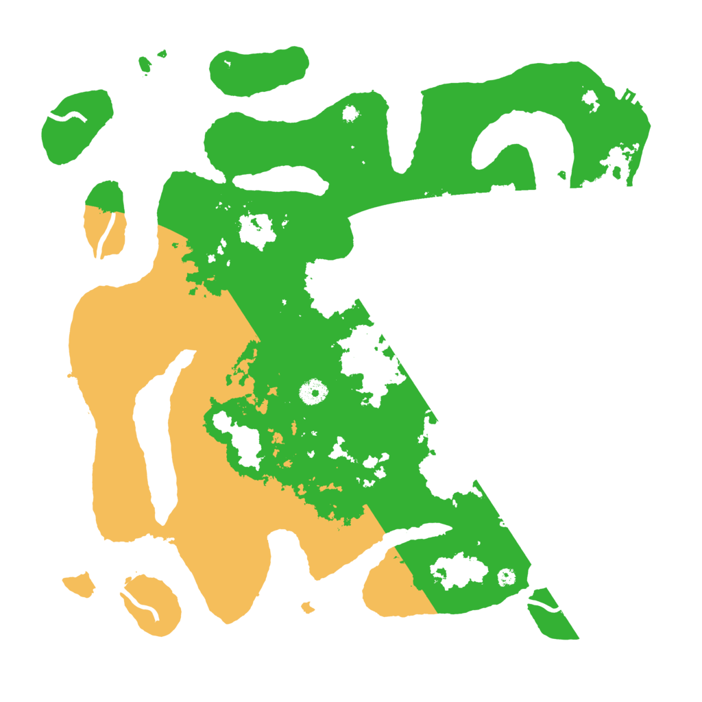 Biome Rust Map: Procedural Map, Size: 4000, Seed: 1234851670