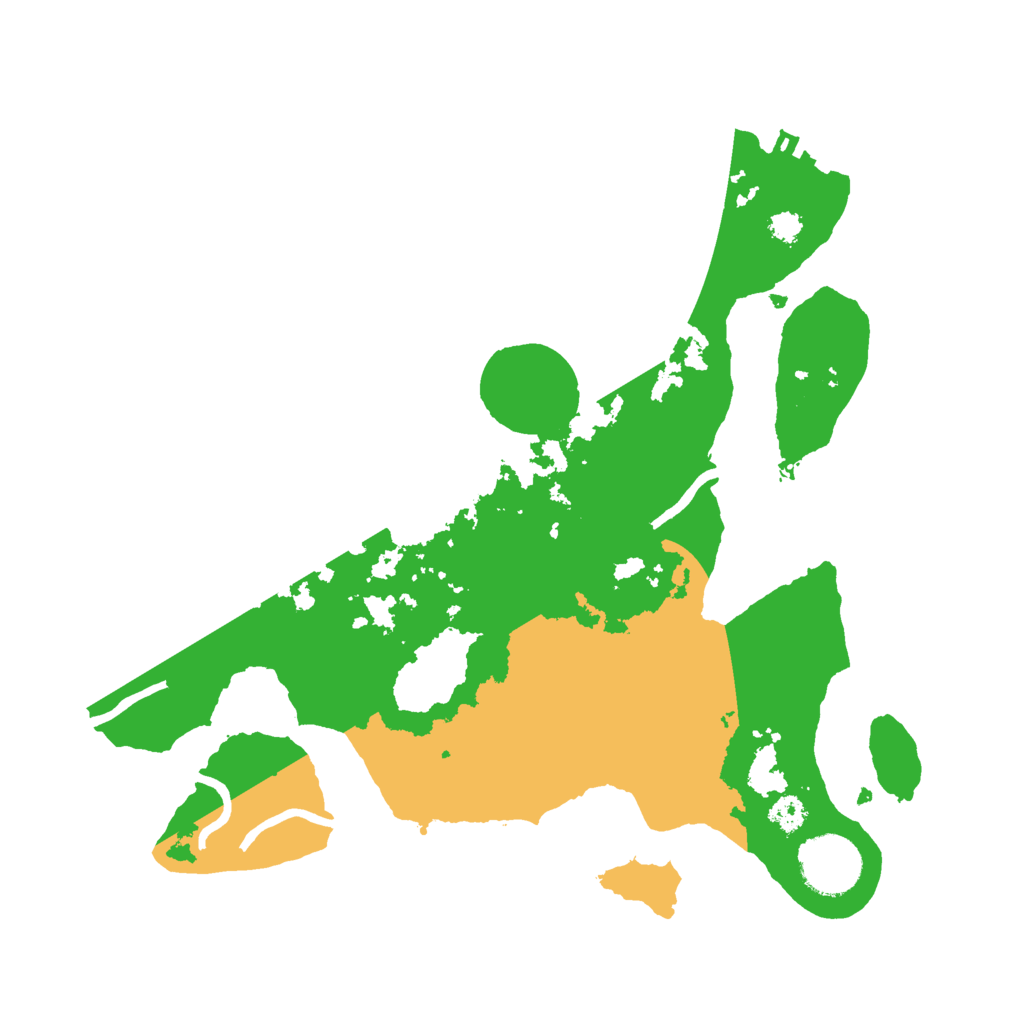 Biome Rust Map: Procedural Map, Size: 3000, Seed: 115929302