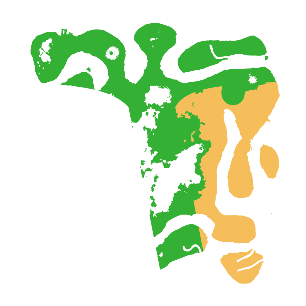 Biome Rust Map: Procedural Map, Size: 3500, Seed: 4656419