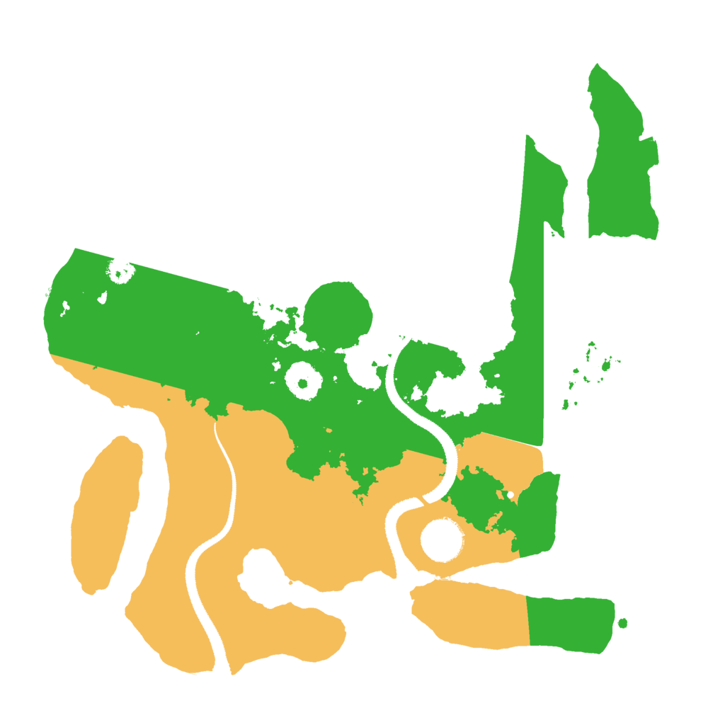 Biome Rust Map: Procedural Map, Size: 3000, Seed: 4219301