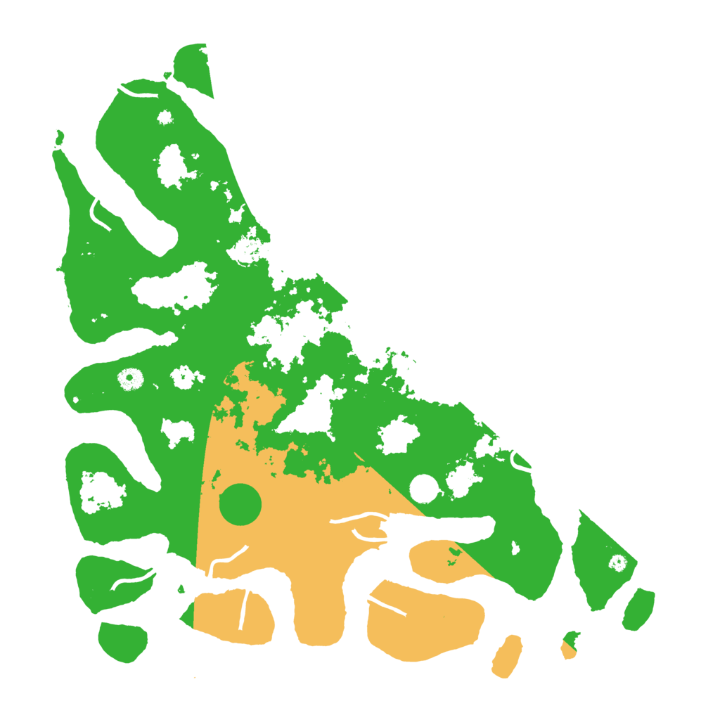 Biome Rust Map: Procedural Map, Size: 4500, Seed: 643437870