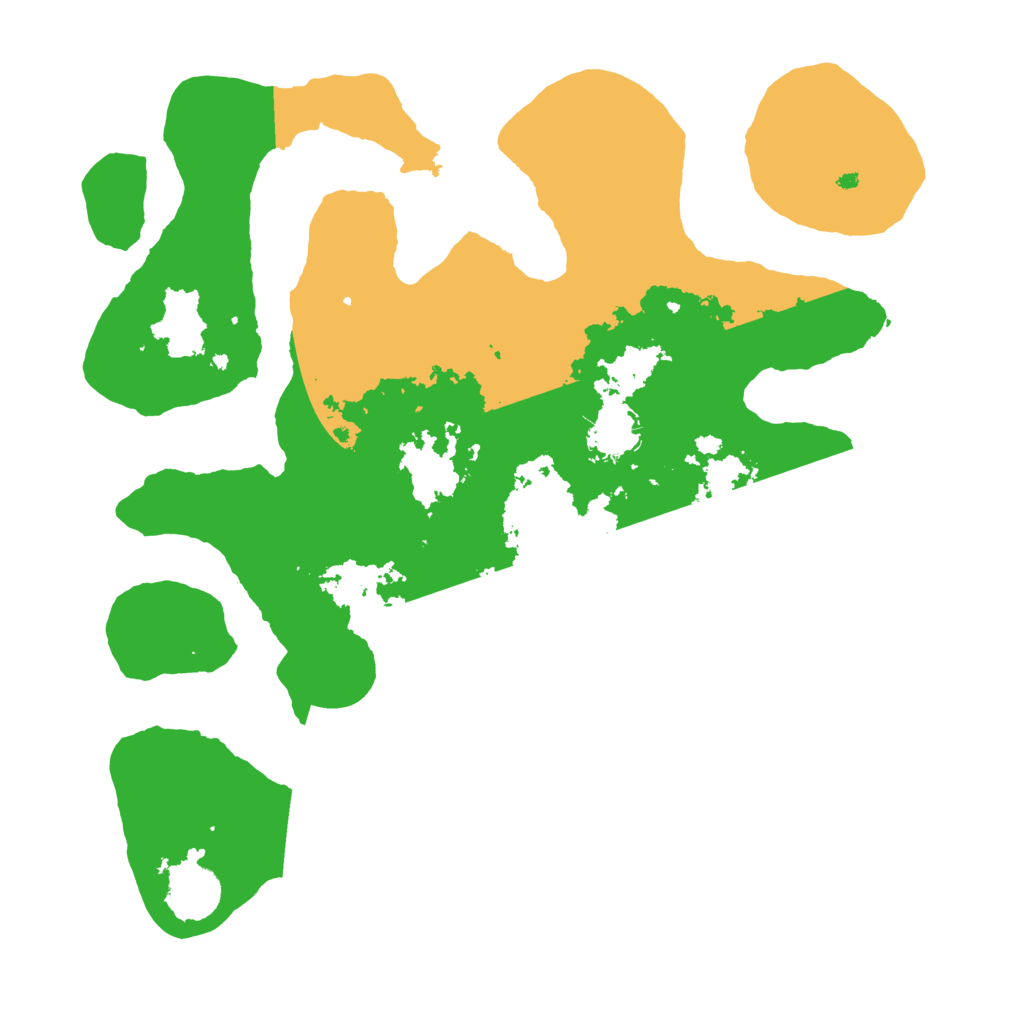 Biome Rust Map: Barren, Size: 3500, Seed: 1330228