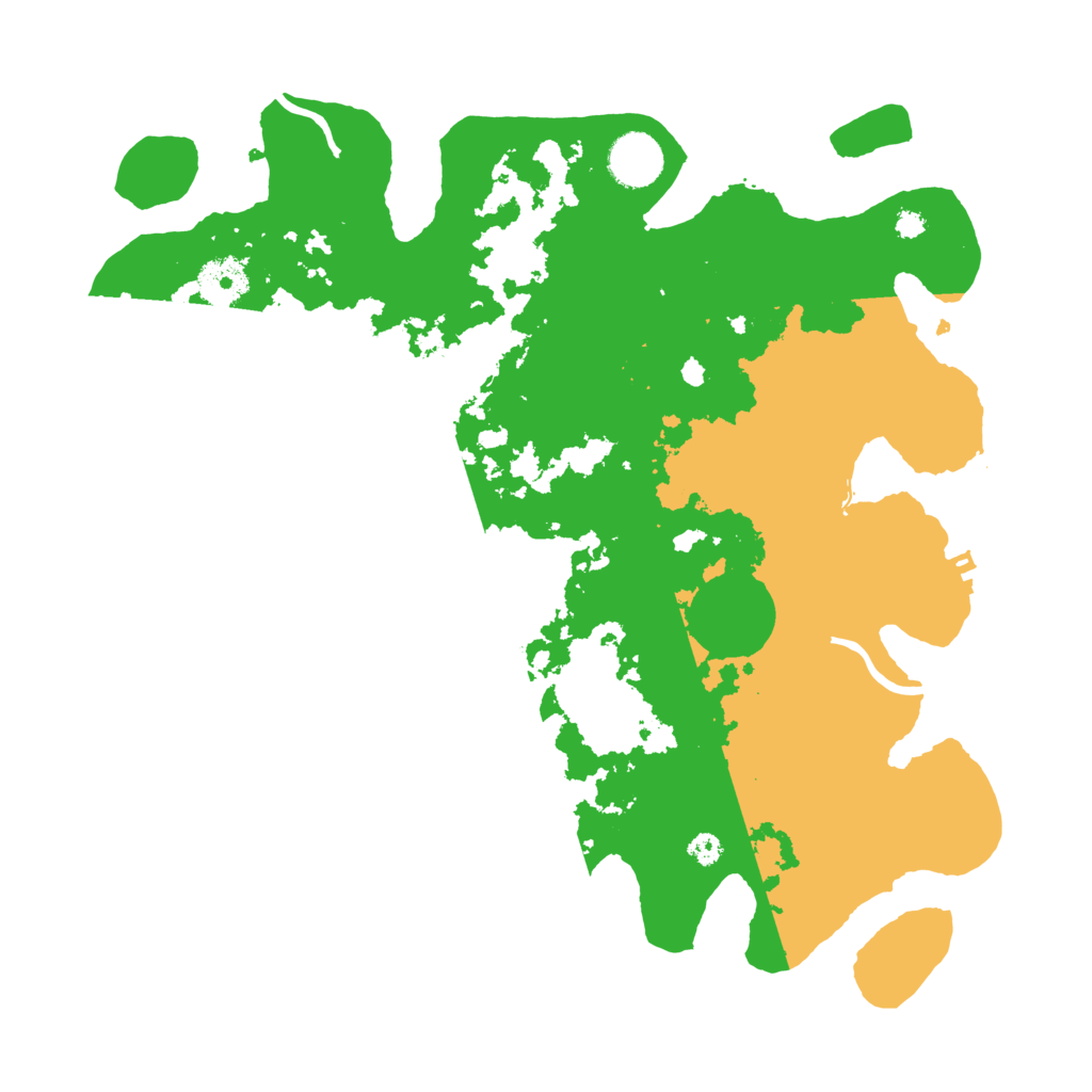 Biome Rust Map: Procedural Map, Size: 3500, Seed: 3853278