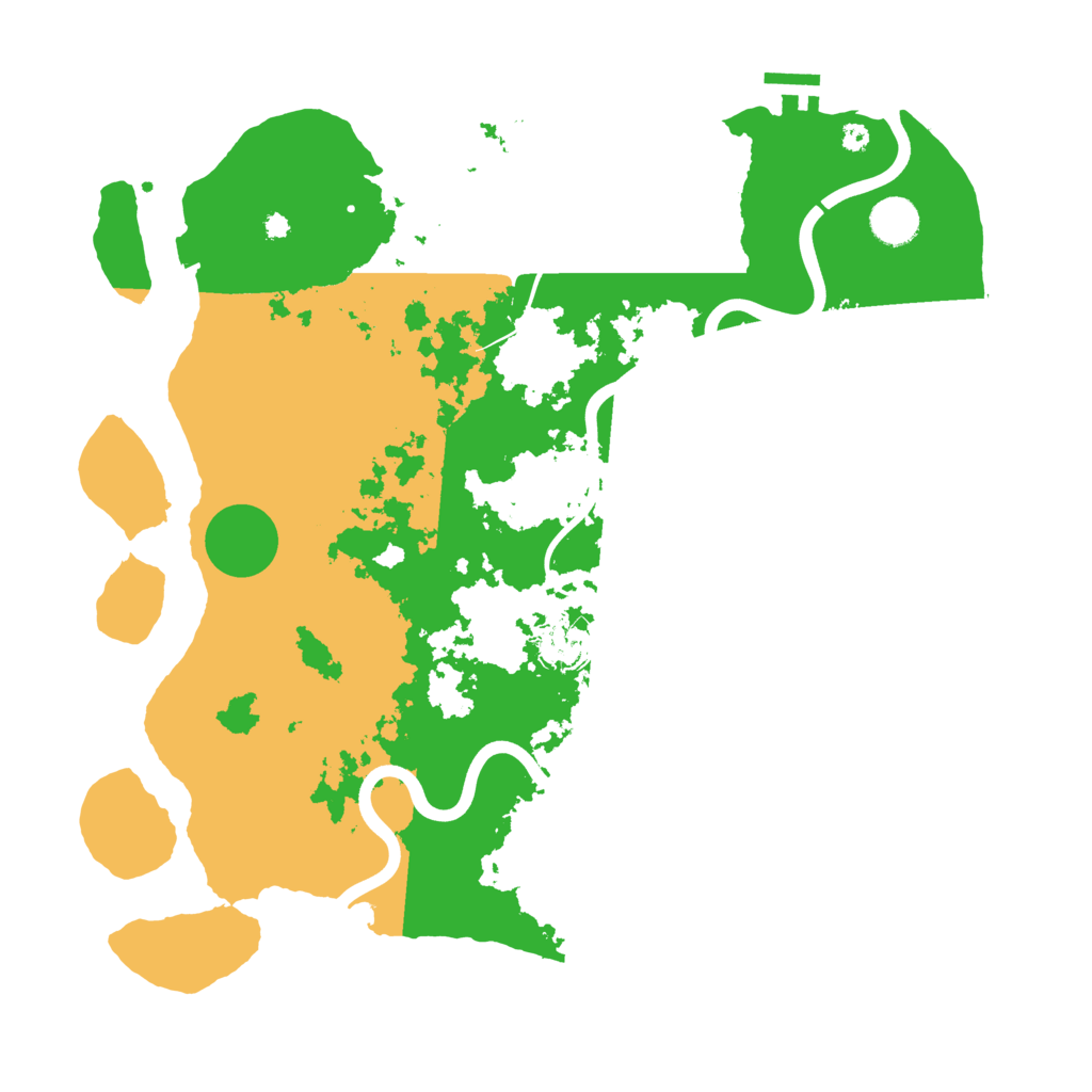 Biome Rust Map: Procedural Map, Size: 3950, Seed: 813228942