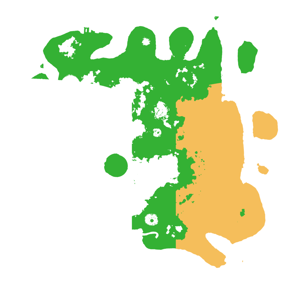 Biome Rust Map: Procedural Map, Size: 3500, Seed: 1531397