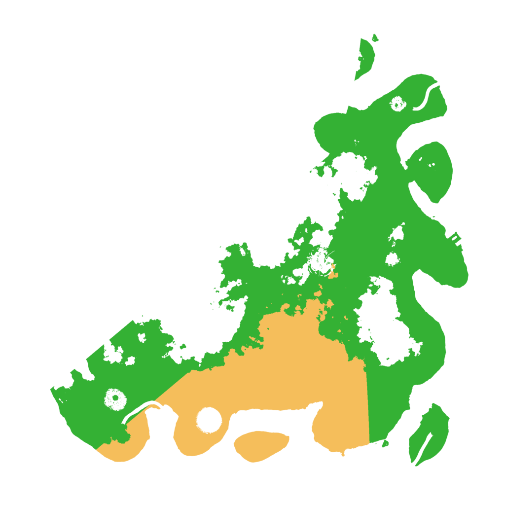 Biome Rust Map: Procedural Map, Size: 3500, Seed: 4217234