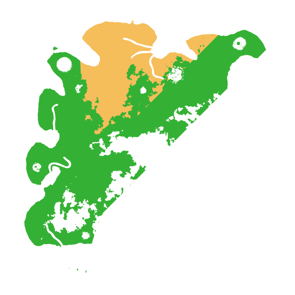 Biome Rust Map: Procedural Map, Size: 3500, Seed: 1278647