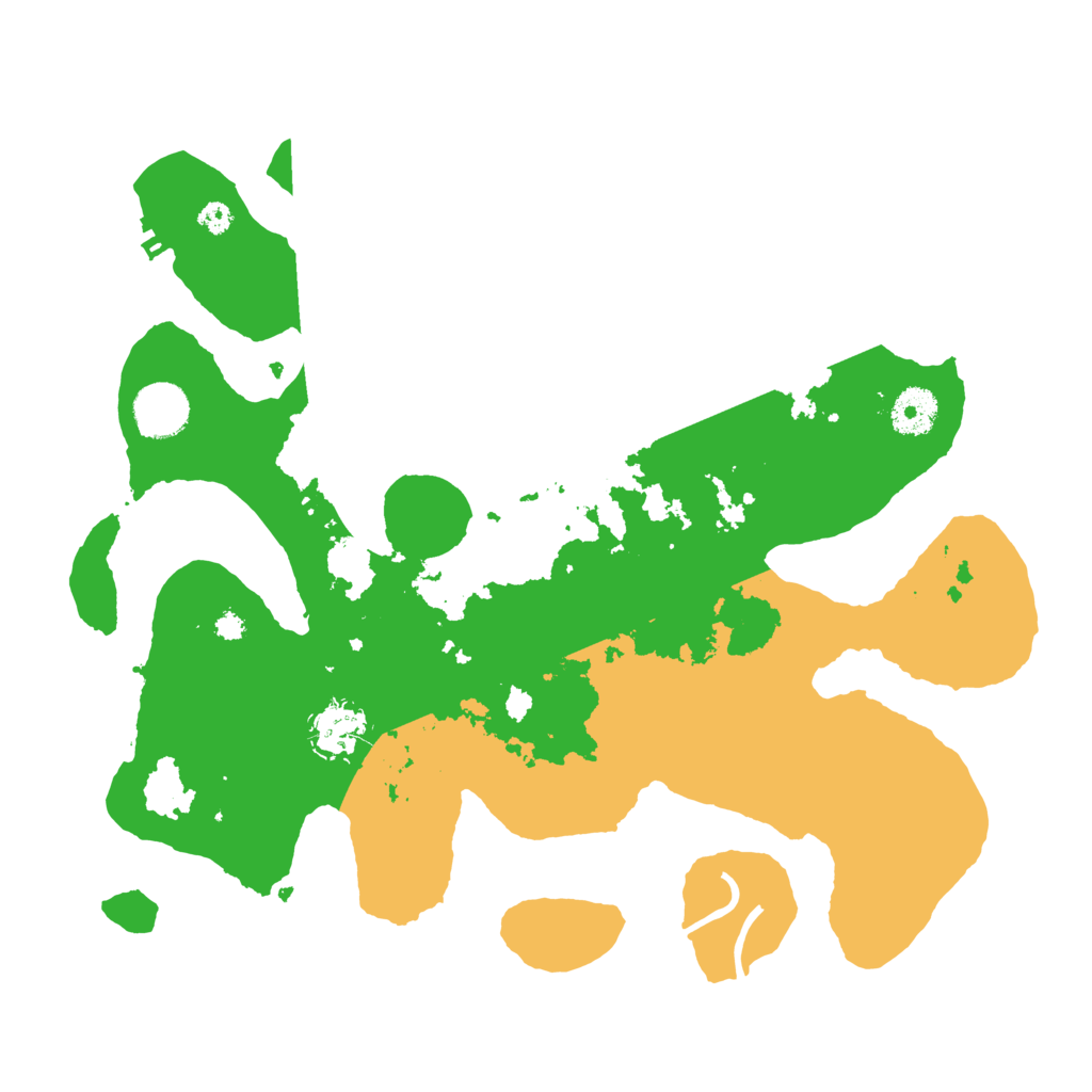 Biome Rust Map: Procedural Map, Size: 3500, Seed: 1932984