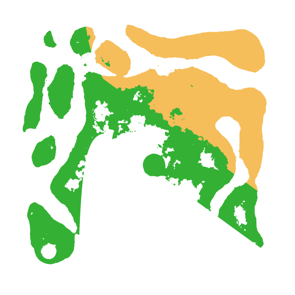 Biome Rust Map: Barren, Size: 3500, Seed: 2514041