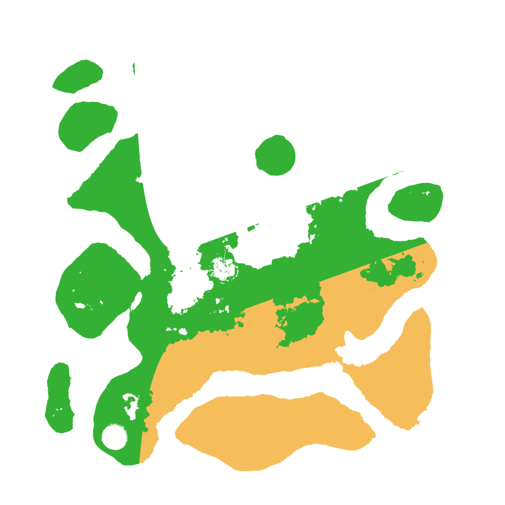 Biome Rust Map: Barren, Size: 3500, Seed: 5640607