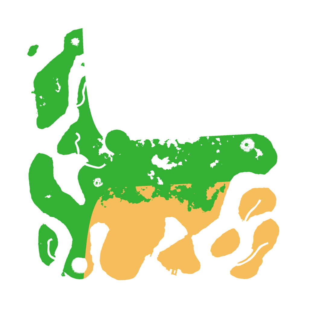 Biome Rust Map: Procedural Map, Size: 3500, Seed: 3987275