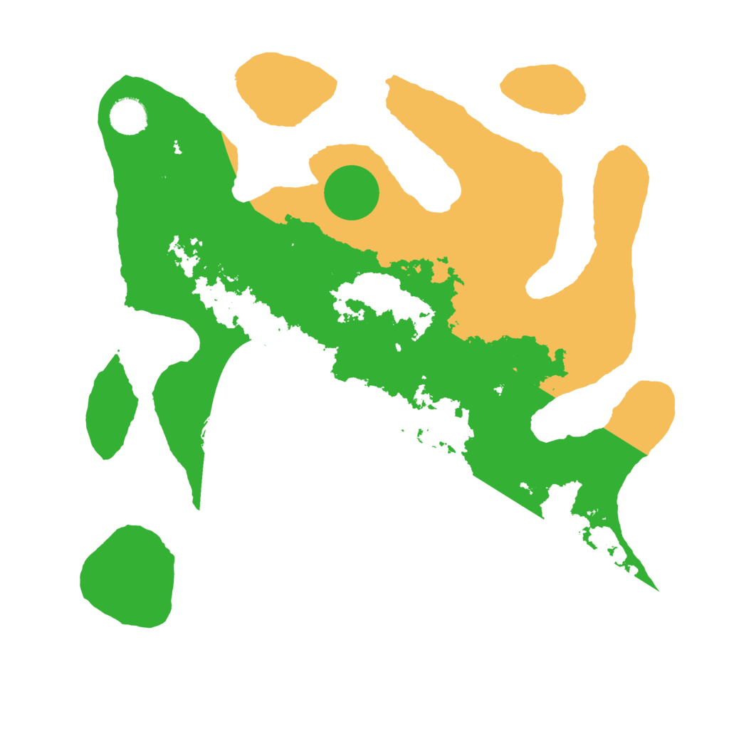 Biome Rust Map: Barren, Size: 3500, Seed: 2040659