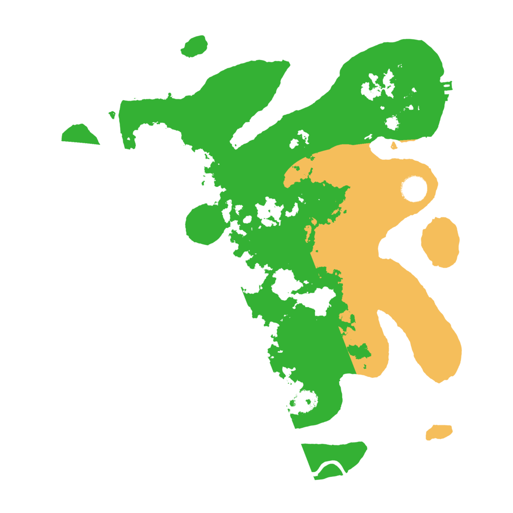 Biome Rust Map: Procedural Map, Size: 3500, Seed: 5696449