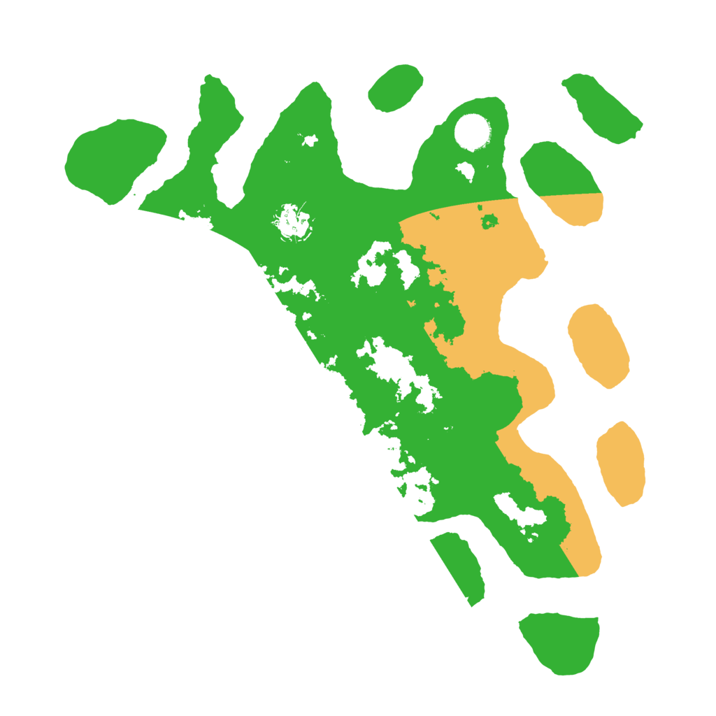 Biome Rust Map: Barren, Size: 3500, Seed: 5678311