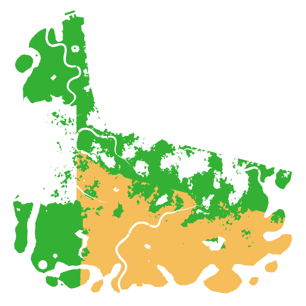 Biome Rust Map: Procedural Map, Size: 6000, Seed: 604