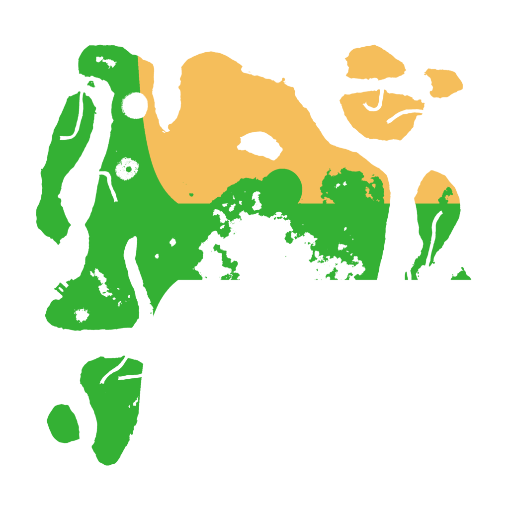 Biome Rust Map: Procedural Map, Size: 3500, Seed: 1691924583