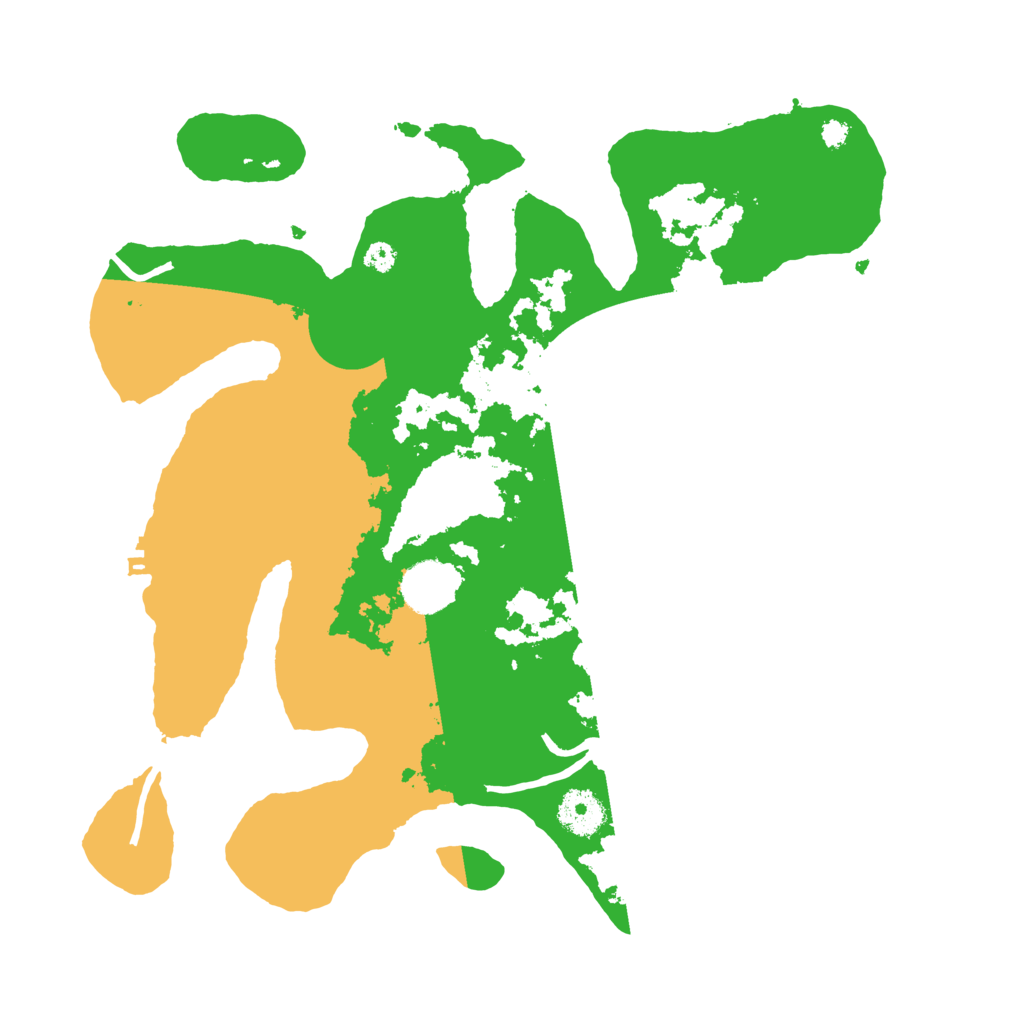 Biome Rust Map: Procedural Map, Size: 3500, Seed: 1071310