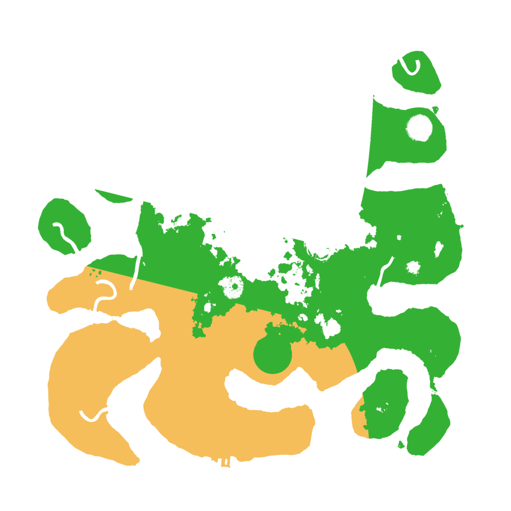 Biome Rust Map: Procedural Map, Size: 3500, Seed: 5696571