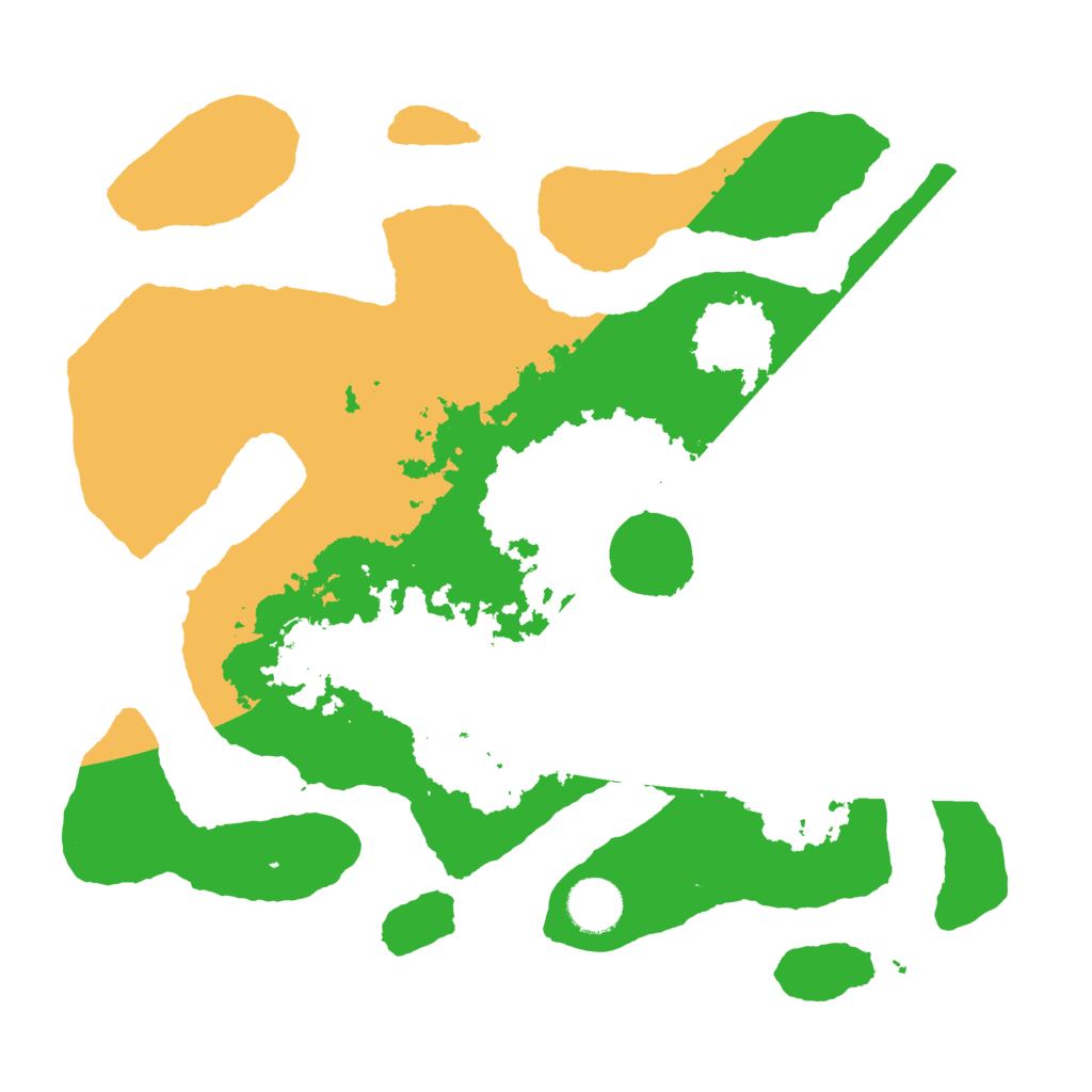 Biome Rust Map: Barren, Size: 3500, Seed: 2034721