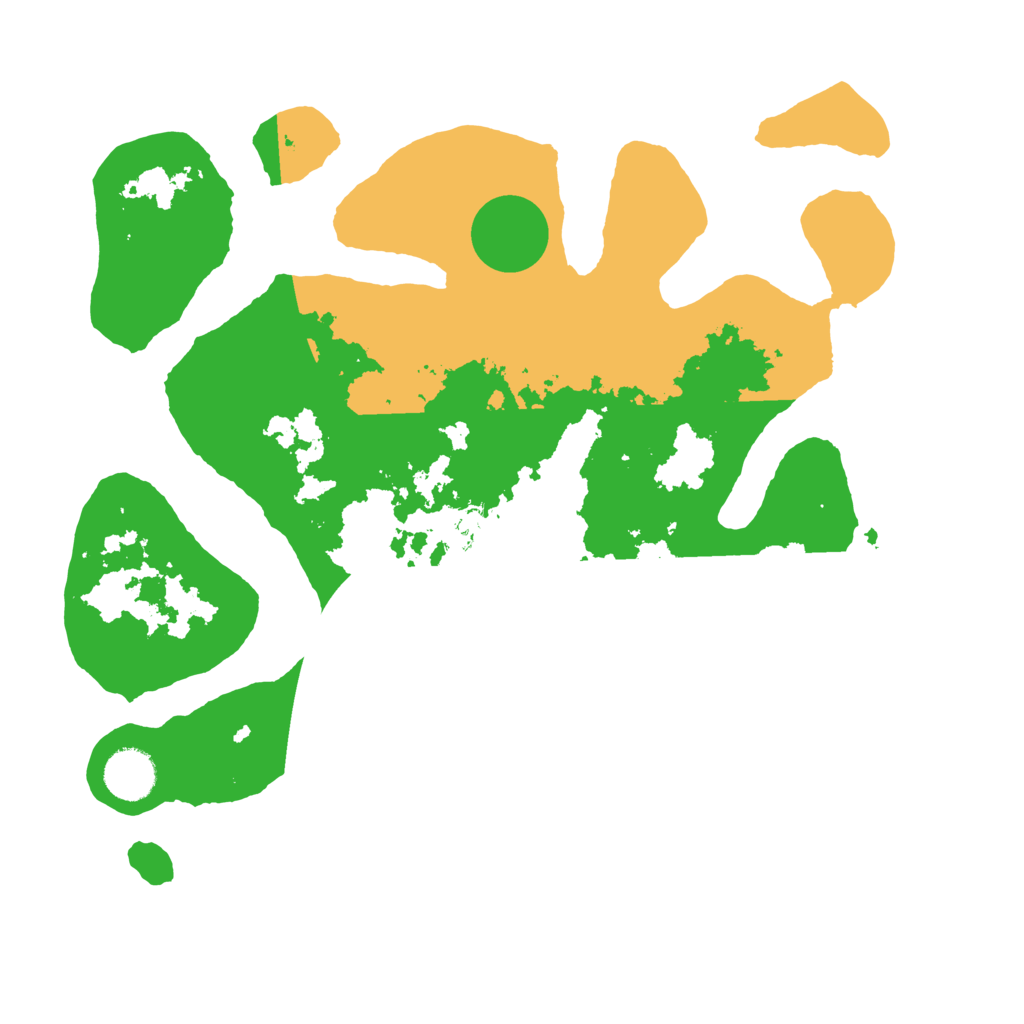 Biome Rust Map: Barren, Size: 3500, Seed: 3595701