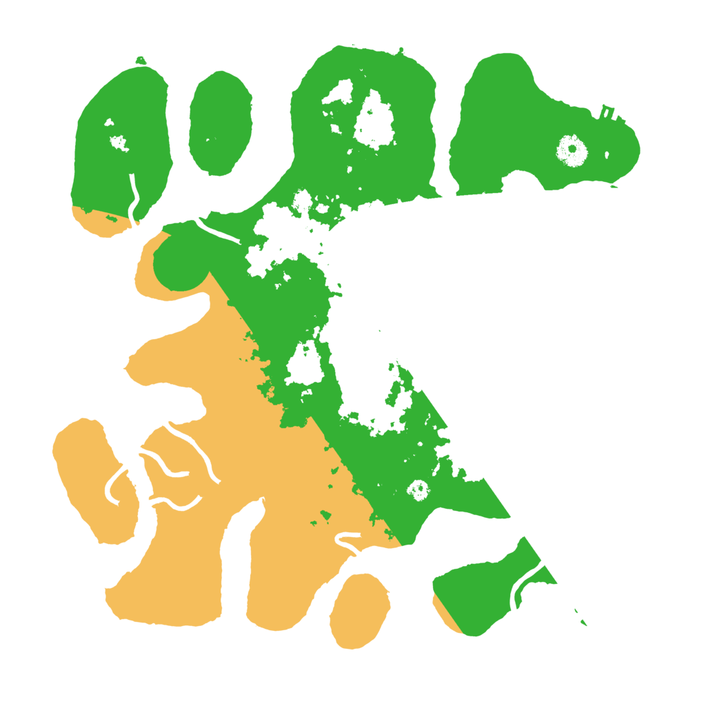 Biome Rust Map: Procedural Map, Size: 3500, Seed: 4724311