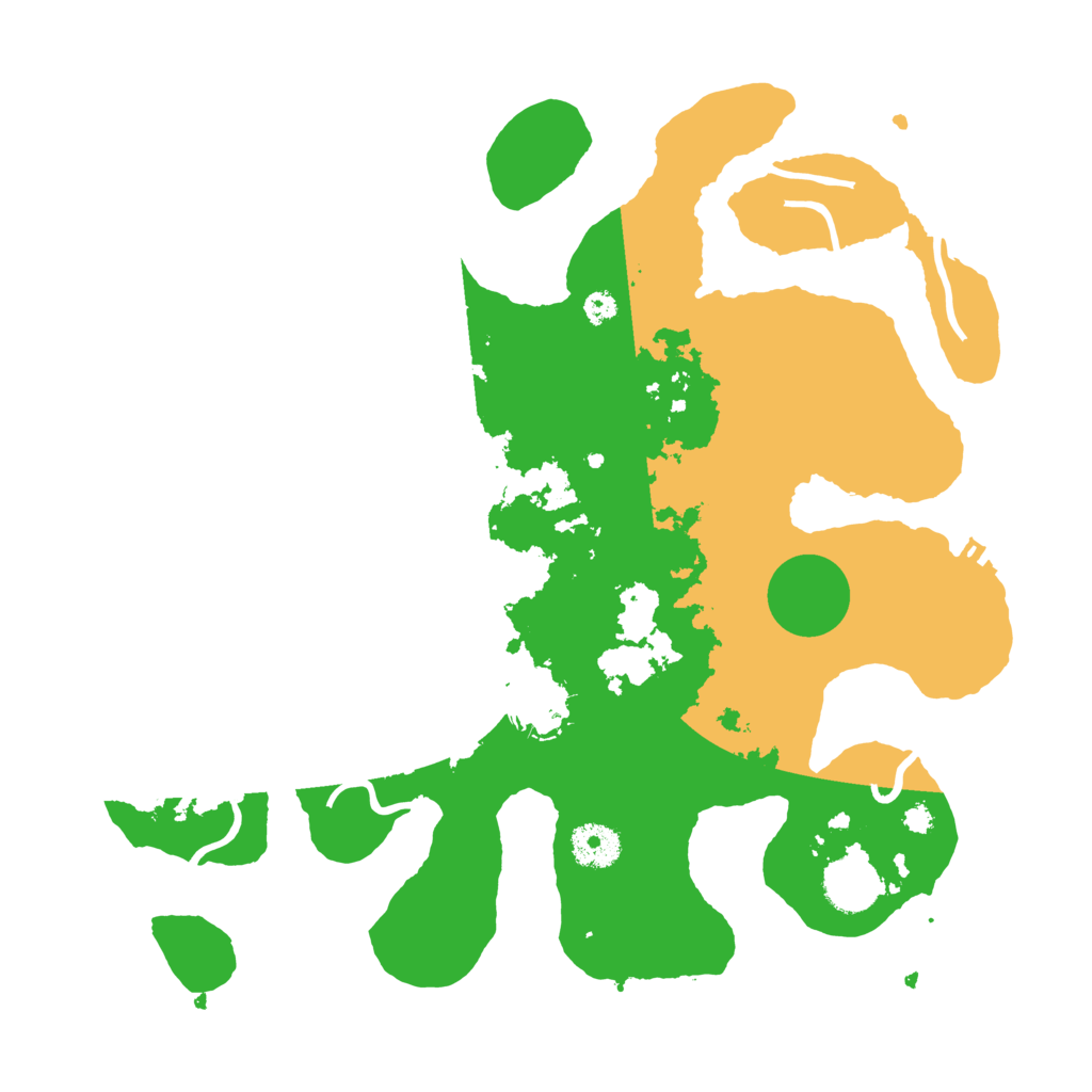 Biome Rust Map: Procedural Map, Size: 3500, Seed: 3678993