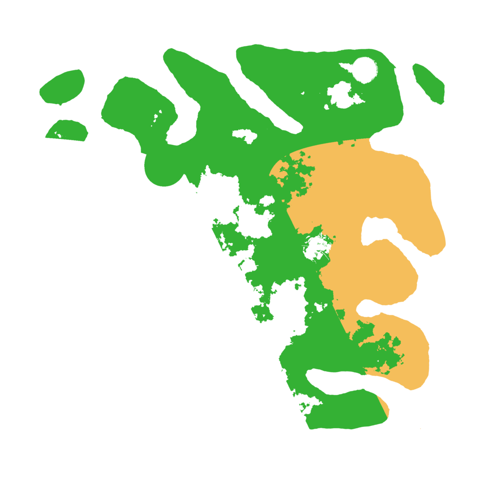 Biome Rust Map: Barren, Size: 3500, Seed: 2393595