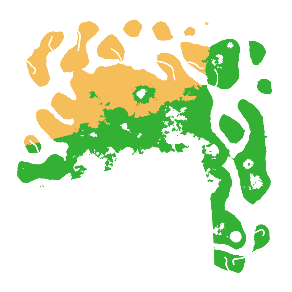 Biome Rust Map: Procedural Map, Size: 4500, Seed: 645704890