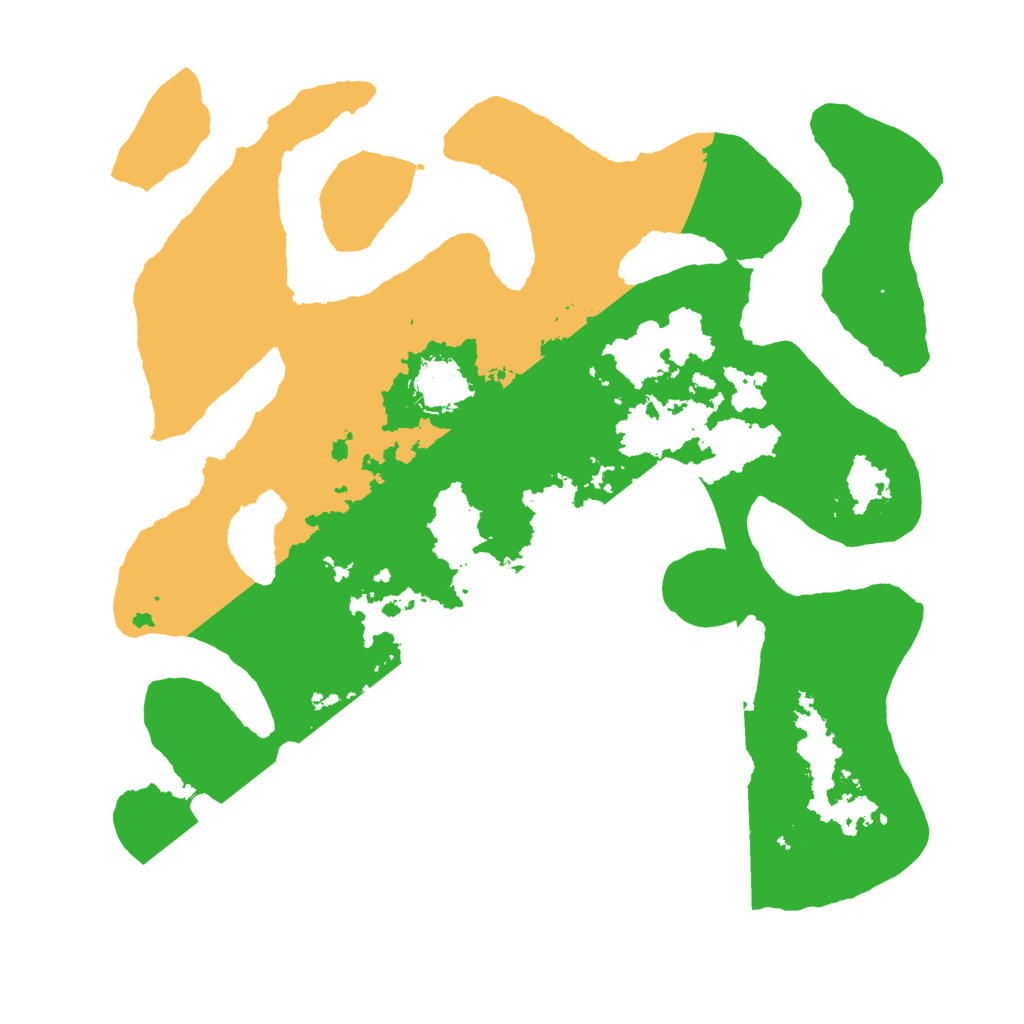 Biome Rust Map: Barren, Size: 3500, Seed: 2209125