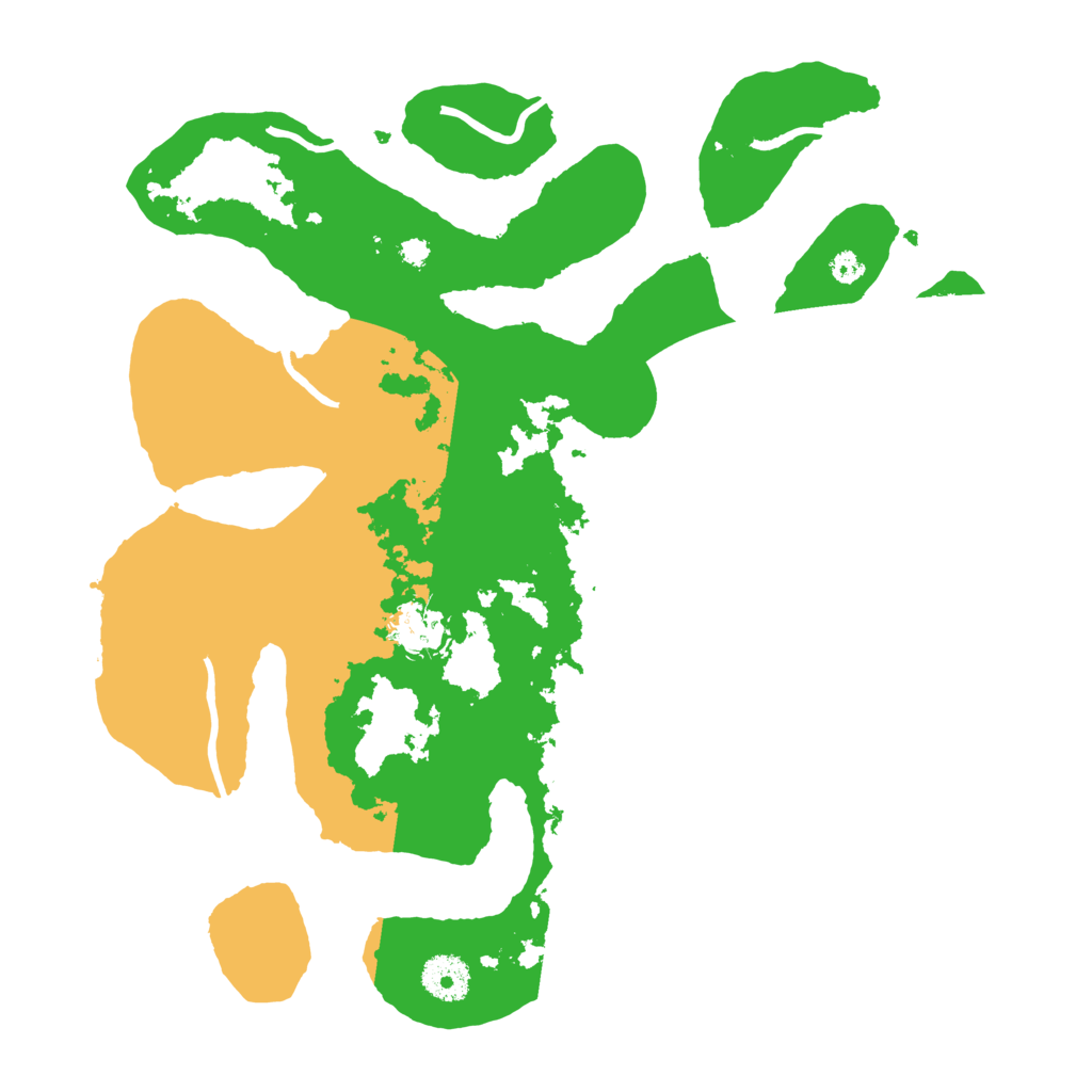 Biome Rust Map: Procedural Map, Size: 3500, Seed: 352972